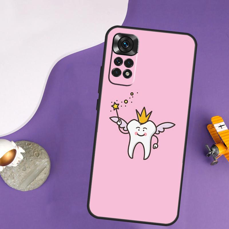 

Funny Dentist Dentistry Case For Xiaomi Redmi Note 13 Pro 14 12 9 10 11 Pro 10S 11S 12S Redmi 10C 13C 14C 12C Cover Redmi Note 9