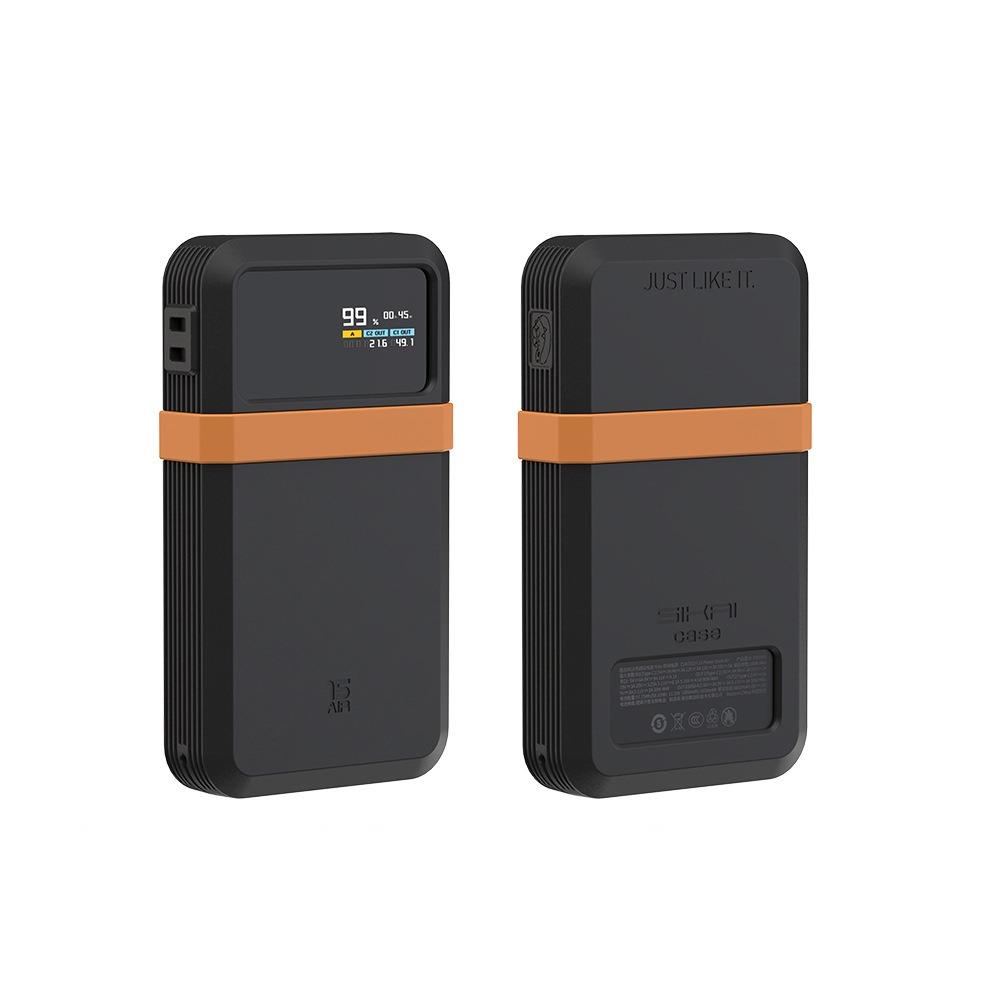 

Пылезащитный защитный чехол защитная крышка для CUKTECH 15 Power Bank Air 15000 100 Вт для путешествий чёрный