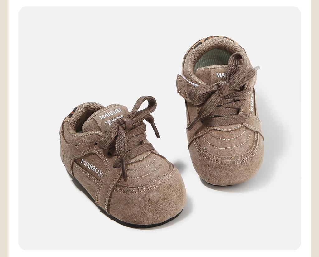 Spring Soft-Soled Non-Slip Baby Walker Shoes for Boys - Infant Toddler Pre-Walking Loafers