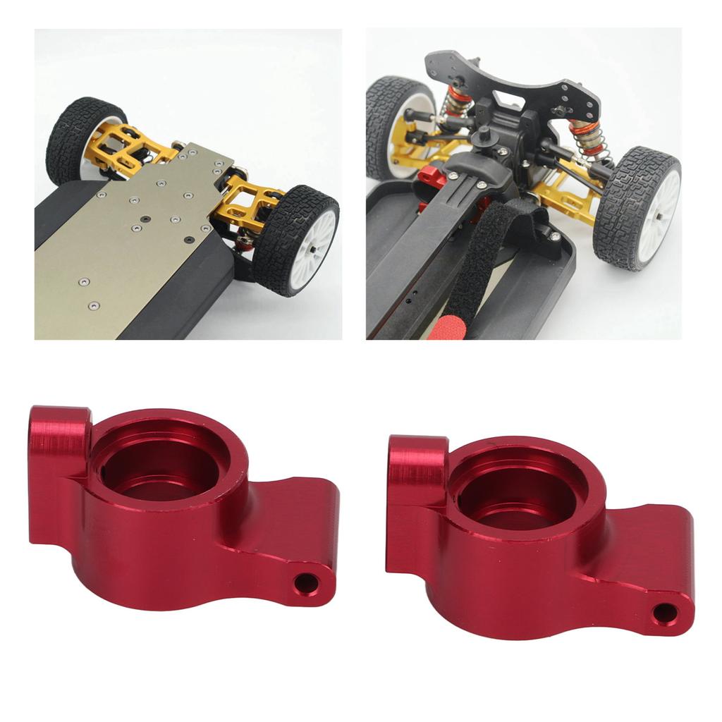 2Pcs Aluminum Alloy Rear Axle Cup High Strength RC Accessories for LC Racing PTG‑2 1Celsius10 RC Car