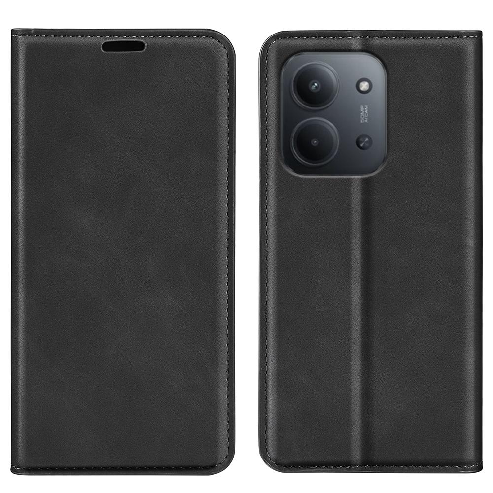 Für Xiaomi Redmi 15C 5G (EU) (173 mm)/Xiaomi Redmi 15C 4G (EU) (173 mm) Hülle Skin Touch Leder Brieftasche Handyhülle