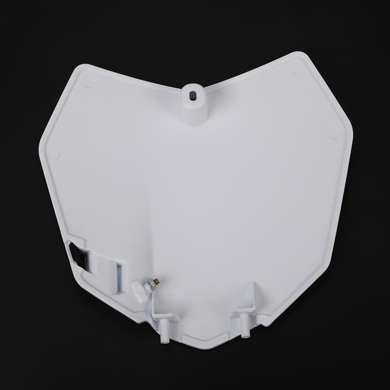 For KTM 2013-2015 SX SXF XCF 125 250 350 450 Motocross Motobike Pit Dirt Bike Number Plate Front Name Plate Spare Parts