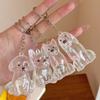 Transparent Pet Memorial Keychain Pet Hair Bottle For Preserving Dog Hair And Ashes In A Leakproof Keepsake Capsule