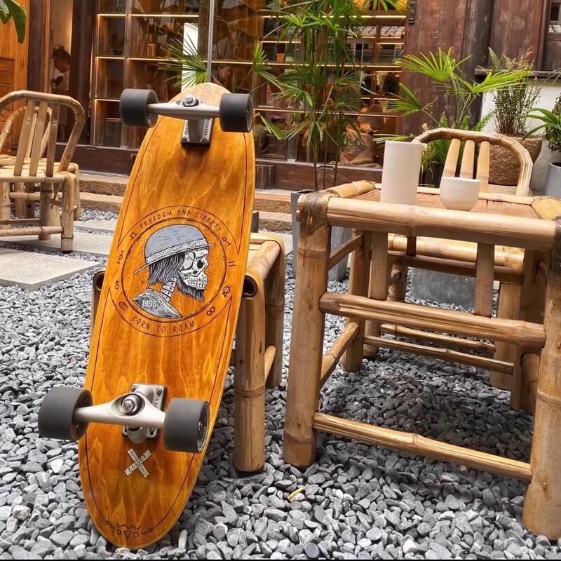 Carver Wanderer Retro Land Surfboard