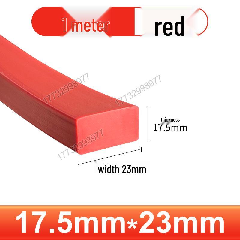 High-Temperature Resistant Transparent Silicone Rubber Sealing Strip