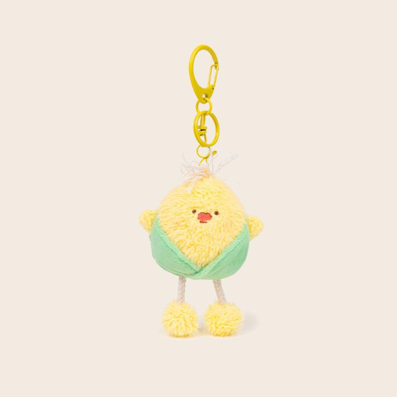 Toast Carrots Bread Vegetables Plush Keychain Toy Pendant Cartoon Doll Gift