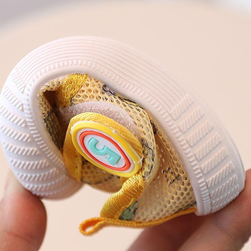 Baby Breathable Mesh Walking Shoes Infant & Toddler Pre-Walking Shoes 0-3 Years, Unisex Lightweight First Walkers