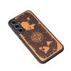 Bewood Wooden Case for Samsung Galaxy S23 FE Wind Rose Merbau