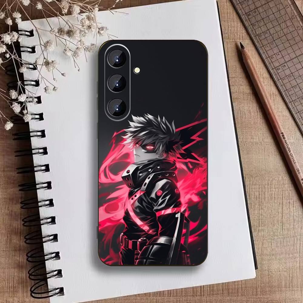 

Katsuki Bakugo-Hero Academia Phone Case For Samsung Galaxy A73,21,22,32,71,53,52,51,80,5G Soft Black Cover Samsung a52