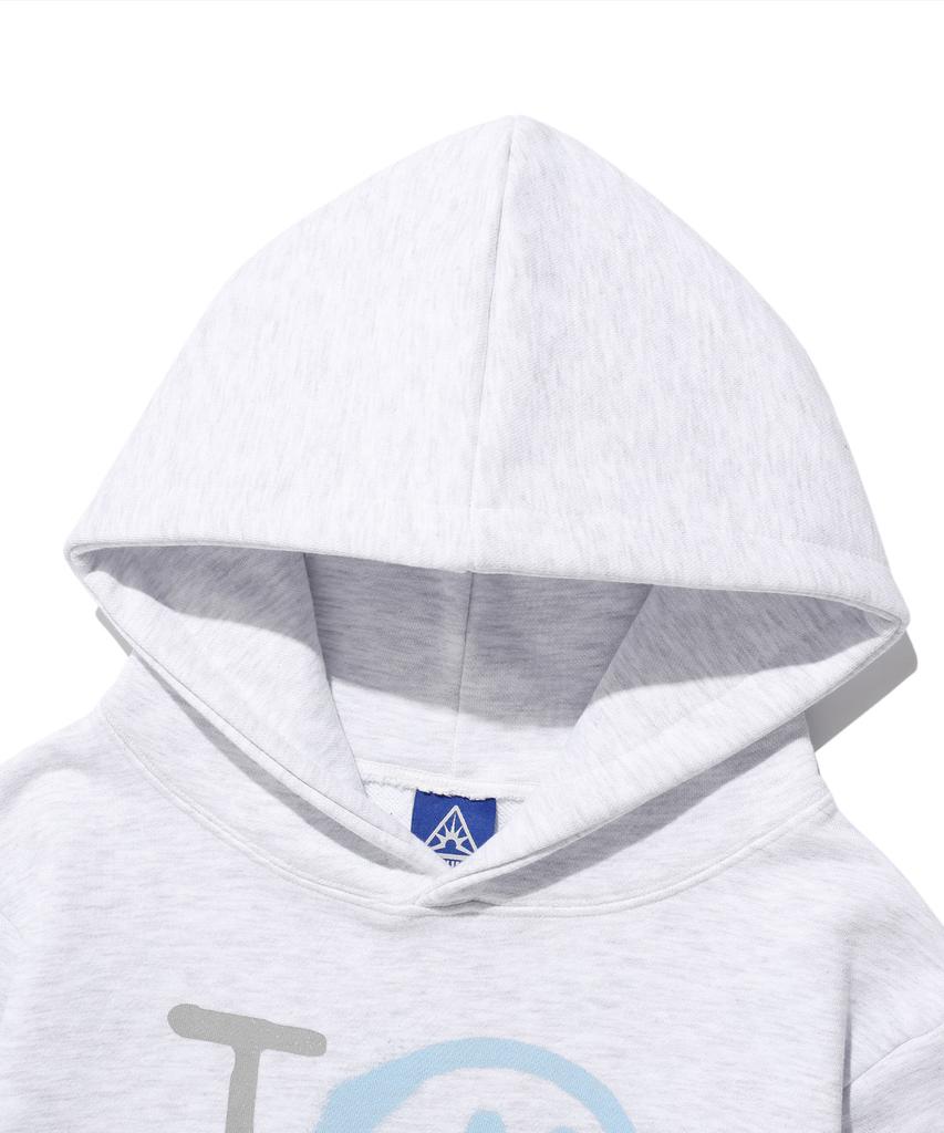I Smiley Kunst Hoodie_Light Gray(Ik2Fsmm410A)
