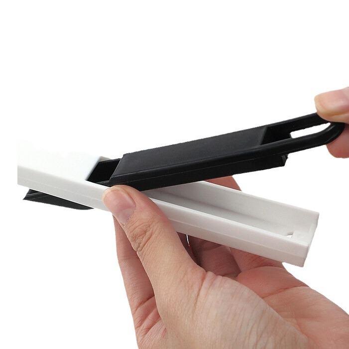 Keyboard and Window Groove Cleaning Brush Set with Dustpan