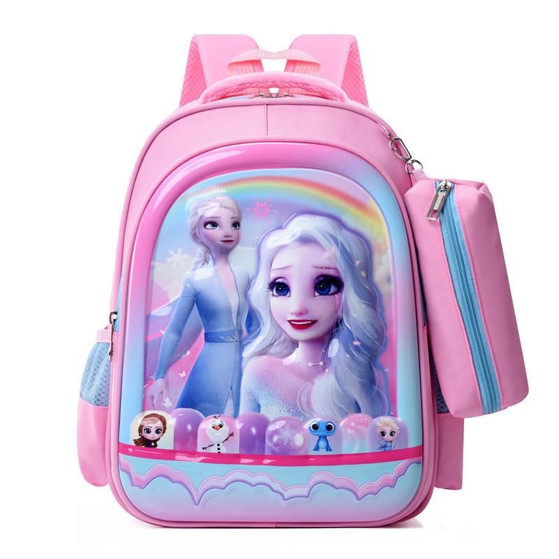 Trendy Kids Backpack Spiderman Kuromi Preschool Bag Cute Nylon Cartoon Design