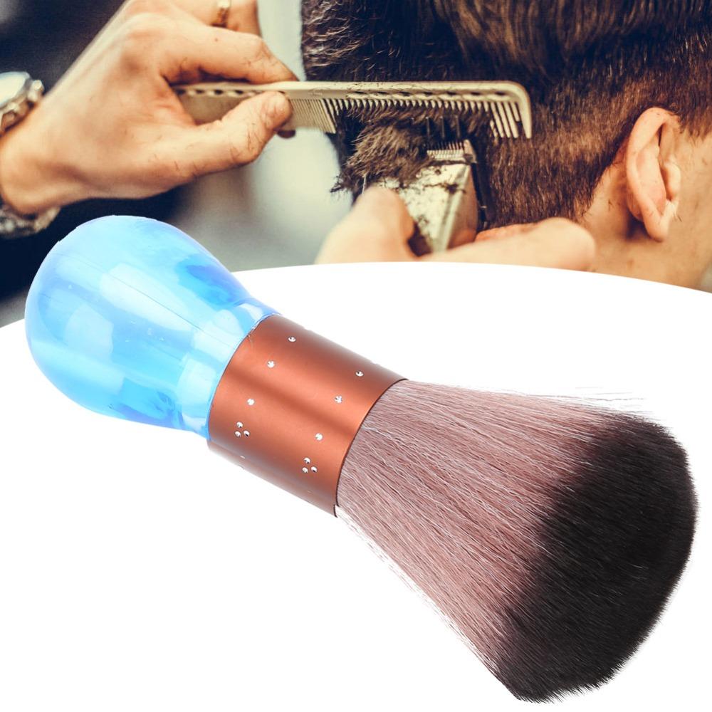 Soft Fiber Hair Dust Cleaning Brush Reusable Barber Neck Duster Home Use