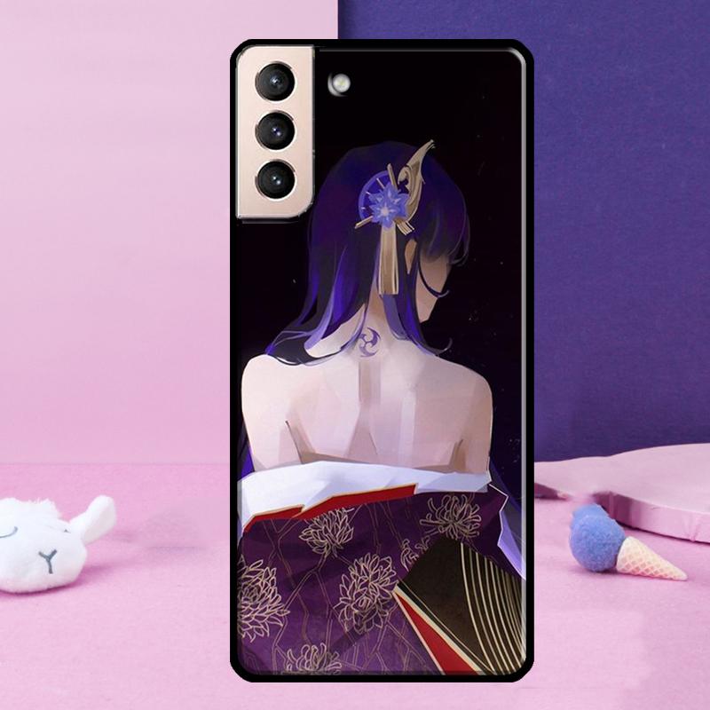 Baal Genshin Impact Game Phone Case For Samsung Galaxy S25 Ultra S23 S20 S21 S22 S24 FE S9 S10 Plus S24 Ultra Cover