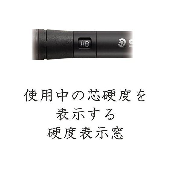 STAEDTLER Mechanical Pencil 0.9mm Drafting Pencil Black 925 15-09 Entry Model Matte Black Lightweight Slim Body 4mm Long Tip Long Sleeve Soft Grip