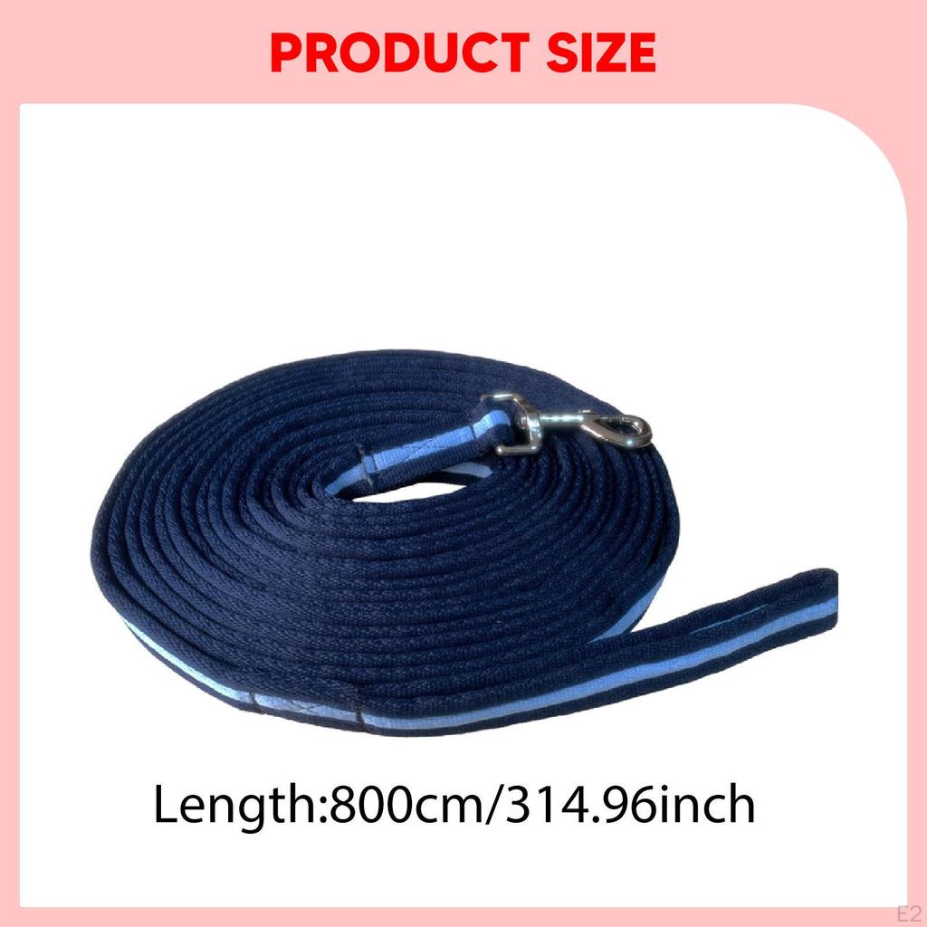 Horse Training Rope 8 M Play Equestrian Supplies Thickened Obedience Recall Heavy Duty Backyard