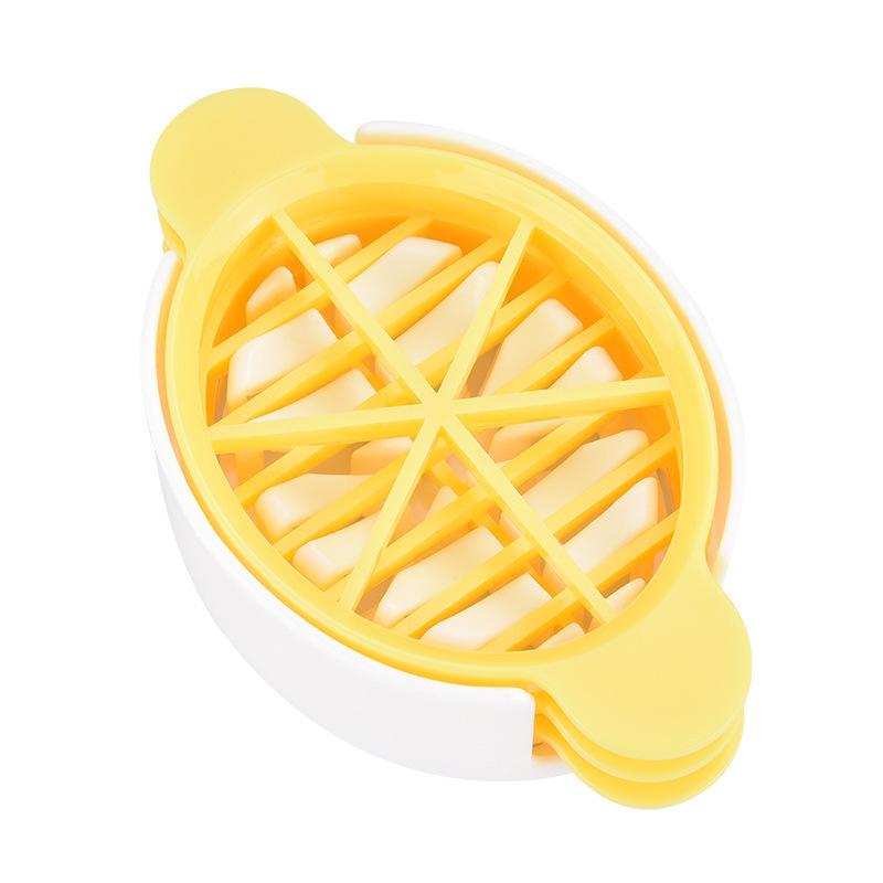 3 In 1 Egg Slicer Multi-functional Egg Split Device Handheld Mushroom Tomato Cutter Kitchen Creative Tool 1pc