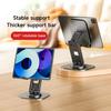 Folding Phone Holder Stand Tablet Cell Mount for iPad iPhone 16 15 14 13 12 Samsung Desk Holder Adjustable Desk Smartphone Stand