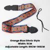 Ethnic Style Guitar Crossbody Strap Embroidery Ukulele Straps Belt Durable Guitar Strap  Bass