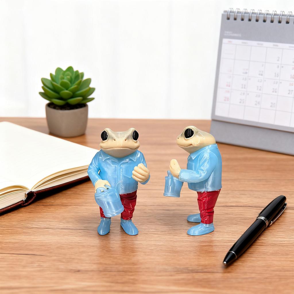 Non-movable Doll Collection Version Scale Doll Desktop Ornaments