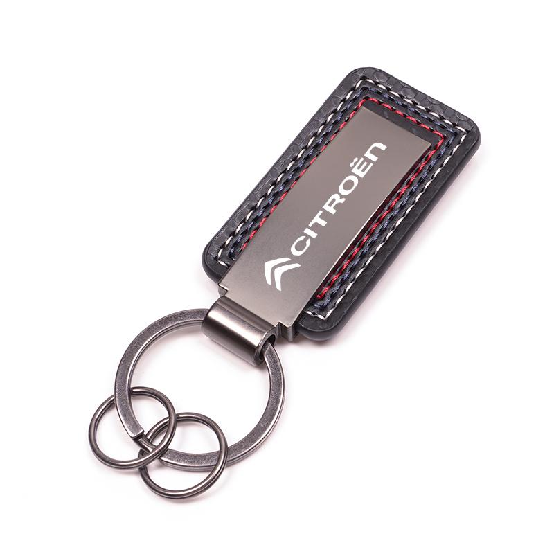 

Leather Car Key Chain Ring Keychain For Citroen C3 C6 C4 C2 C1 2CV VTS DS3 DS4 DS5 RD3 Cross Berlingo Xsara Grand Picasso Jumper