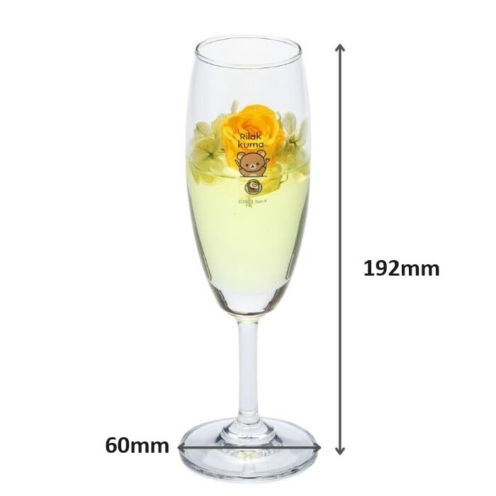 Sound Spice Rilakkuma Champagne Glass Gel Arrangement Rilakkuma