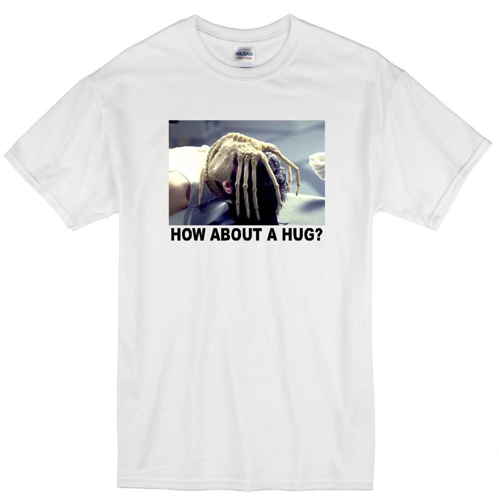 FACE HUGGER ALIEN SC-FI HORROR 1979 MOVIE ZENOMORPH CLASSIC WHITE T-shirt
