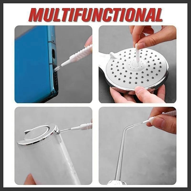 100PCS Shower Head Cleaning Brush Anti-clogging Small Brush Mobile Phone Hole Cleaning Tools Keyboard Gap Washing Accessorie