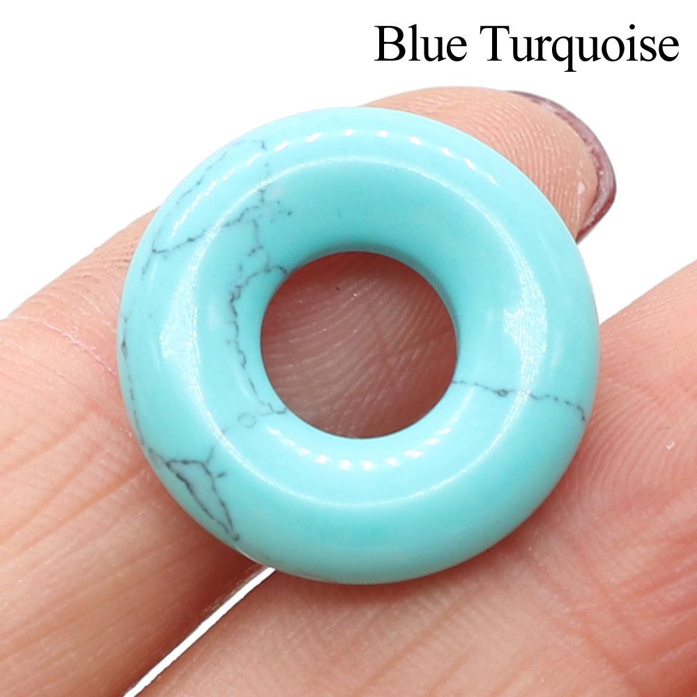 1ks korálky z přírodního kamene s velkým otvorem, reiki léčivý krystal křemen volné korálky pro výrobu šperků DIY náhrdelník klíčenka dekorativní doplňky 6×20 mm