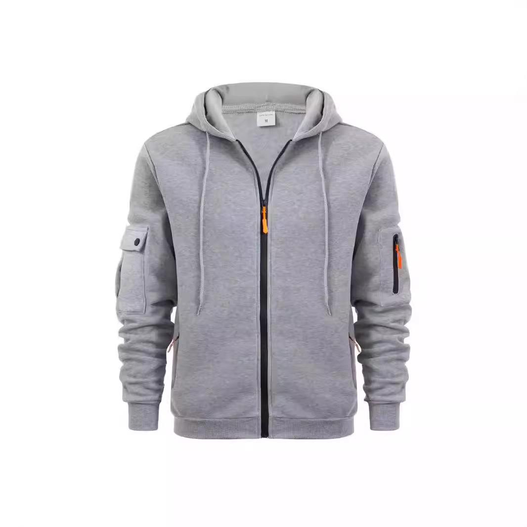 

Unisex Astronaut Print Loose Hooded Sweatshirt - Casual Sportswear with Ribbed Hem Large