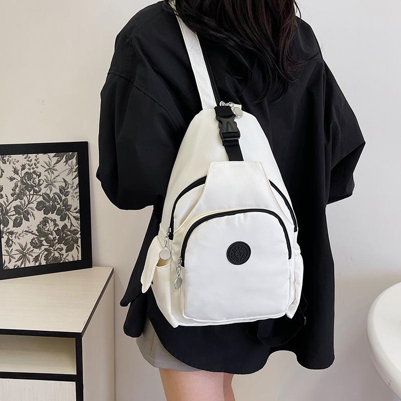Lightweight Three-purpose Messenger Bag, Simple New Fashion Backpack, Female Harajuku Leisure Trend Student Large-capacity Backpack