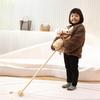 Stick Horse Plush Handcrafted Horse  A Stick With Wood Wheels Real Neighing And Galloping Sounds For Kids Toddlers