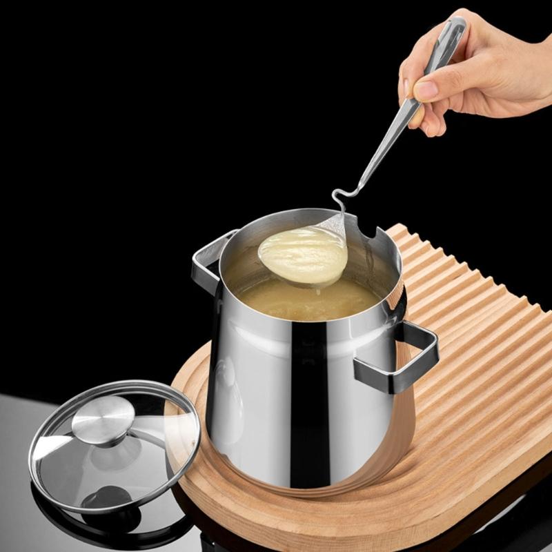 Effective Stainless Steel Oil Saver With Removable Strainer Suitable For Storing And Filtering Bacon Grease