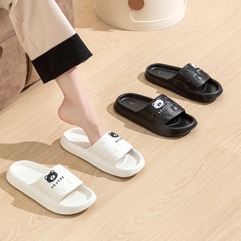 Ciabatte estive semplici da donna, pantofole morbide da casa da uomo, sandali antiscivolo da bagno per coppia, scarpe comode da esterno per la spiaggia per adulti