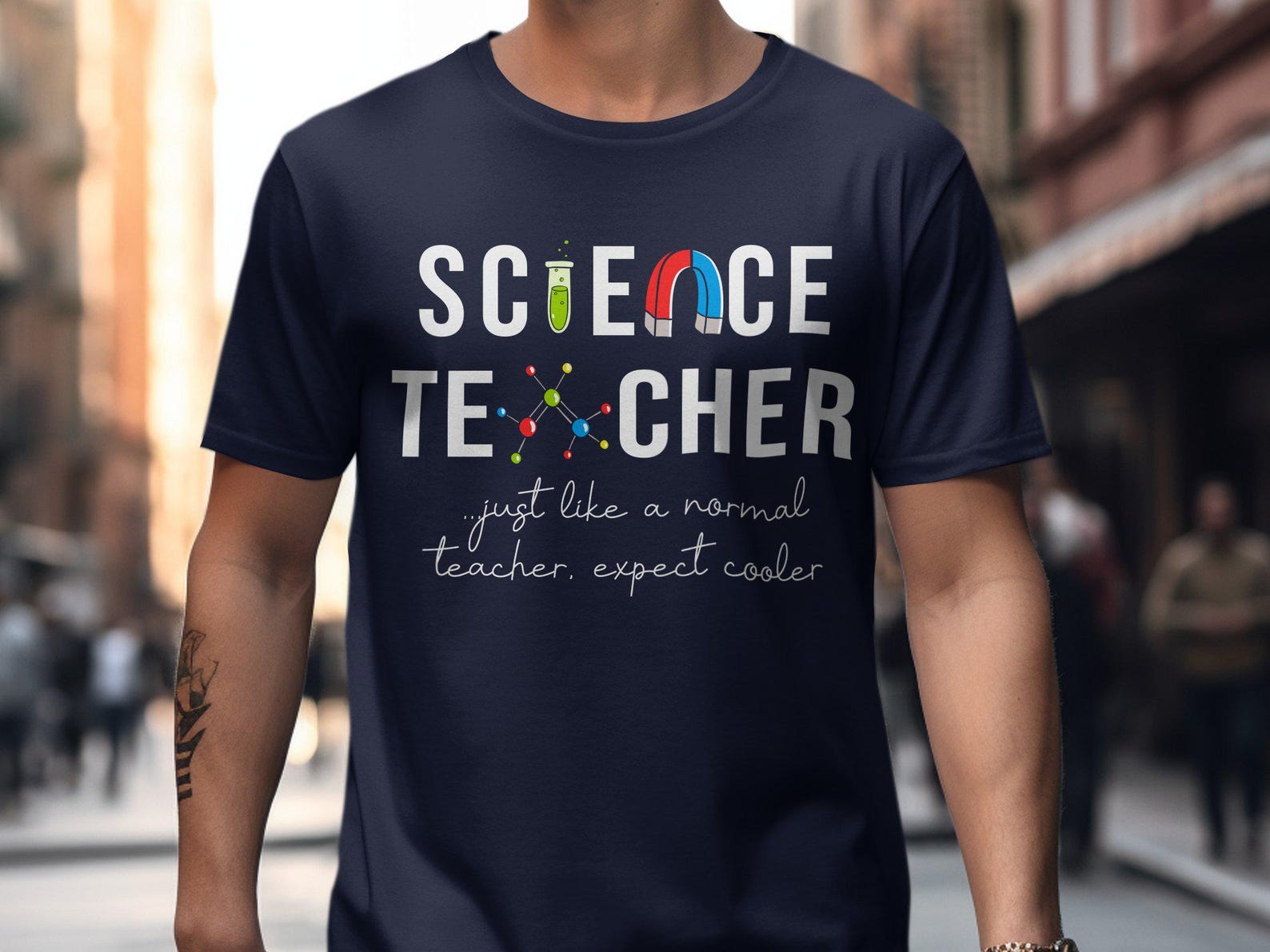 Science Teacher T-Shirt, Cool Science Graphic Tee, Funny Teacher Shirt, Unique Science Gift, Back to School Shirt, Teacher Appreciation XL