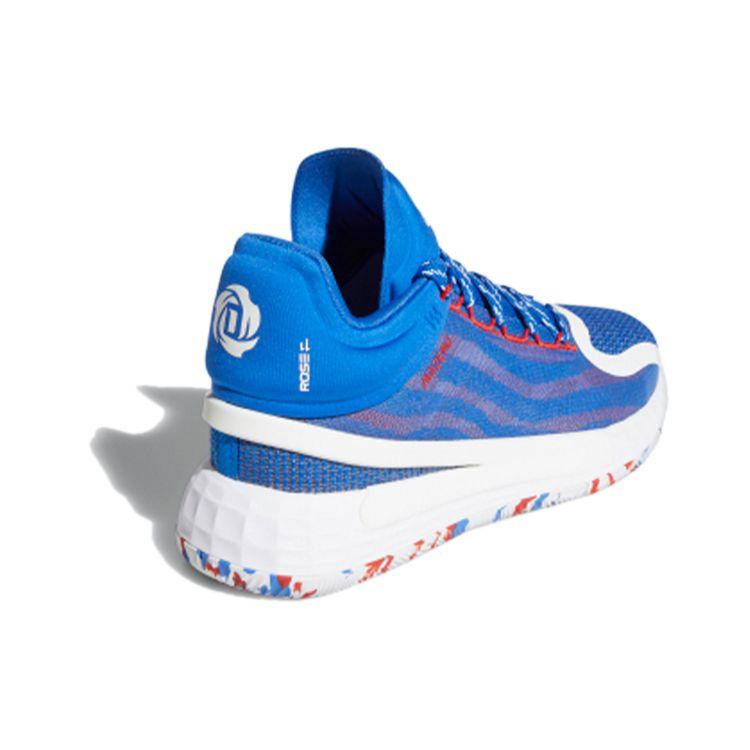 Adidas D Rose 11 Fast Dont Lie - Adidași Albastri pentru Bărbați Scarlet Cloud-White FX6561