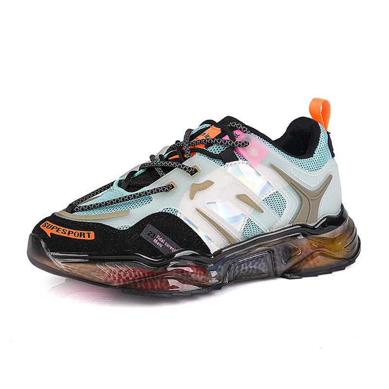 Dad shoes siateczkowe duże rozmiary sneakersy casualowe popcorn buty do biegania Xiyin