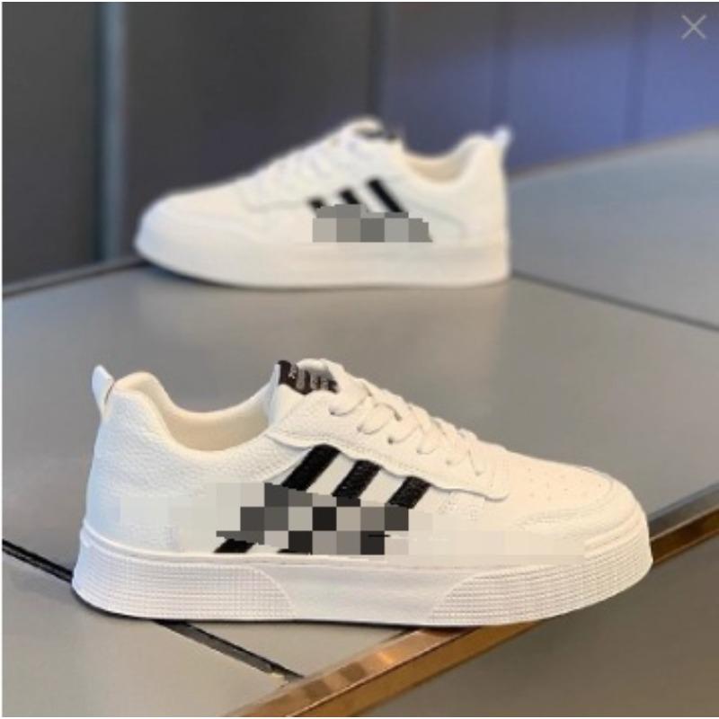 

Trendy brand men s shoes, spring leather sports board shoes men s versatile breathable little white shoes soft-soled break shoes zmd 38 leather shoe size