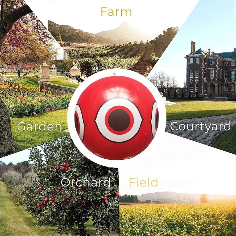 40CM Outdoor Repellent Pest Inflatable Ball Anti Bird Inflatable Repeller Courtyard Orchard Anti-Bird Balloon Garden Accessories