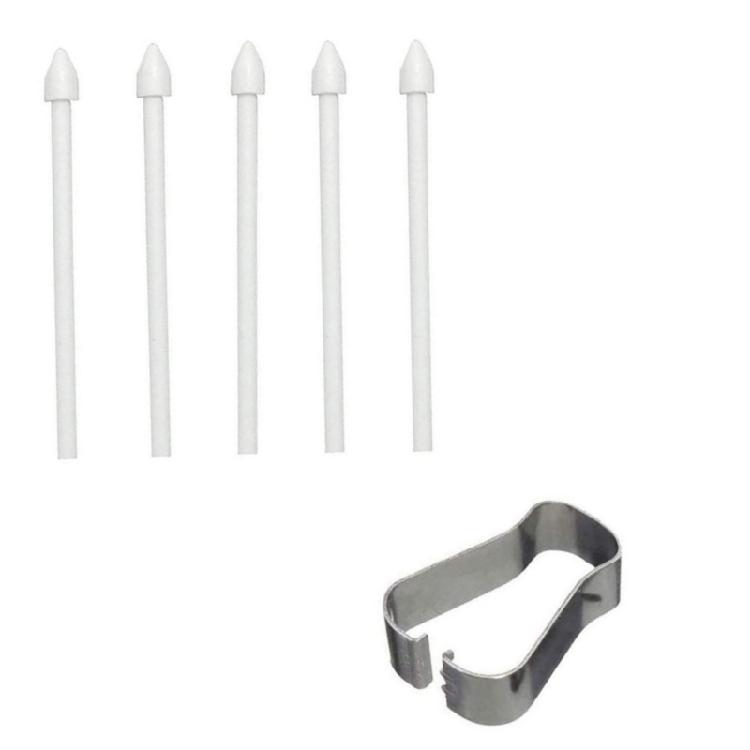 Replacement Tablet Pencil Nib Wear Resistant Replacable Styluses Tip for S24U/S23U/Note 10/20 Mobile Phone Tablets