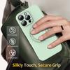 For iPhone 15 Pro Case Compatible with MagSafe Kickstand PC+Silicone Phone Cover