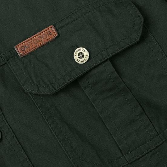 Men Shirt Turn-down Collar Long Sleeve Button Closure Breathable Sweat Absorption Casual Men Shirt Top