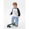 Mark Jenny Boys' Graffiti Color-Blocking Sweatshirt Children's Loose Top 2026 New Baby Spring Clothing 250032