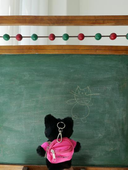 Choose 1 of 2 Kojimoji custom cat keyring backpacks, a popular phrase in Korea