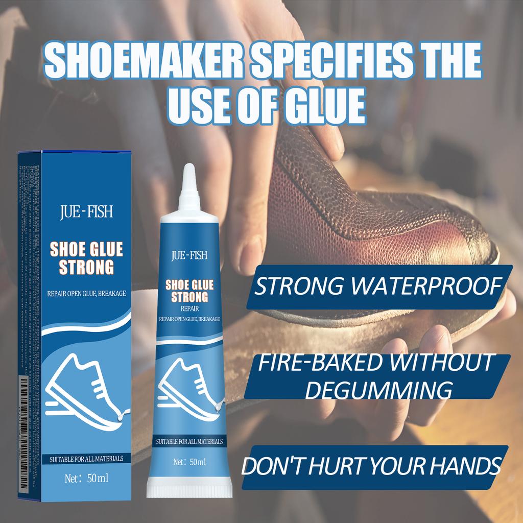 Shoe Repair Glue Quick Dry Waterproof Adhesive Strong Bonding High Temperature Resistant Multi Leather Sneaker Boot Sole Fixer