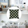 Dark Green Geometric Pattern Pillow Case 3D Print Polyester Fiber 45*45 Cm Home Sofa Throw Pillow Cover Decoration Festival Gift