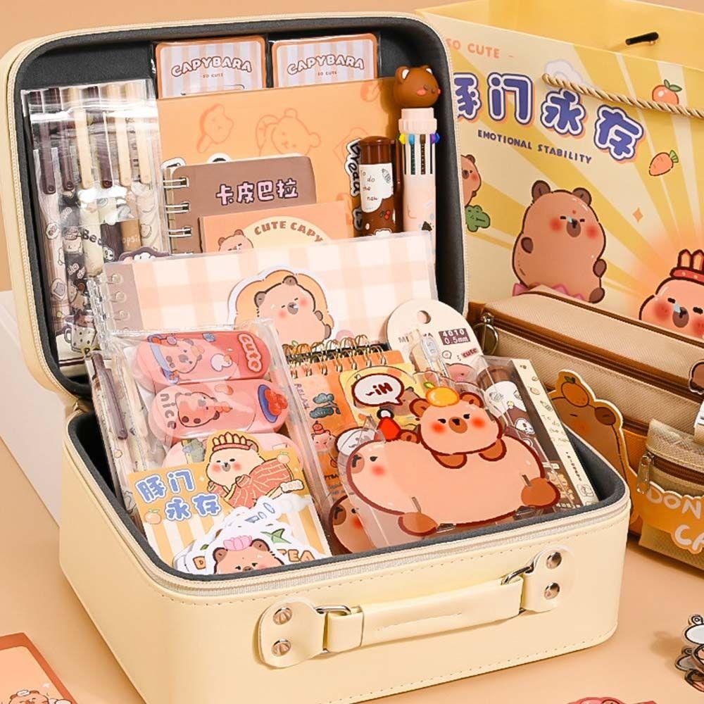 Abundant Study Stationery Large Capacity Gift Box Back-to-school Gift Kit  for Students