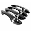 For LHD Toyota Corolla 2014 2015 2016 2017 2018 Carbon Fiber Style Car Door Handle Cover Sticker Trim Accessories Protect Decor