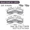 Luxury Bathroom Towel Rack Without Punching Integrated Wall Mounted Shower Towel Clothes Bathroom Toilet Bathroom Storage Rack