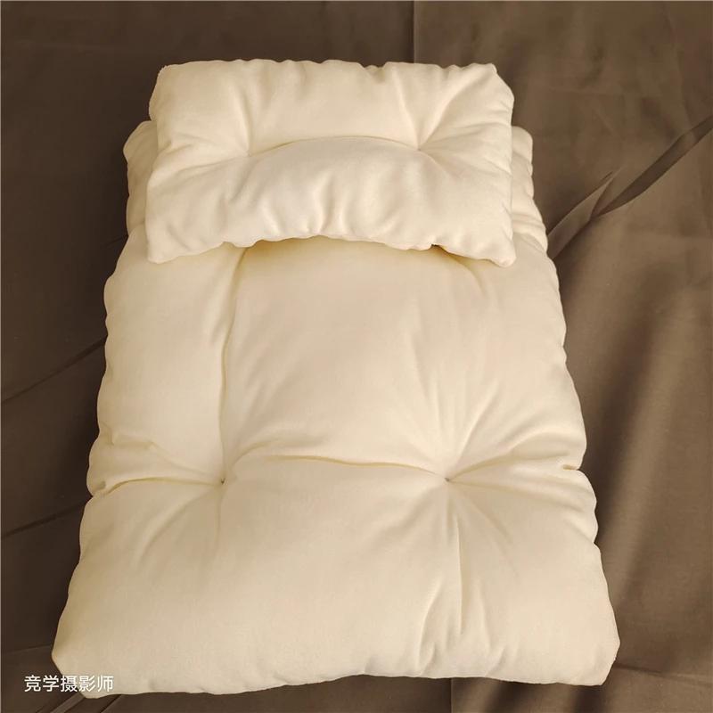 

Newborn Photography Props Retro Rattan Basket Chair Infant Photo Recien Baby Girl Boy Posing Bed Background Photography Accessor